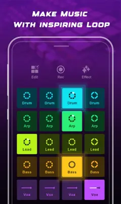 Looppad - Groove & Music Maker android App screenshot 10