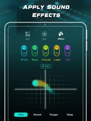 Looppad - Groove & Music Maker android App screenshot 2